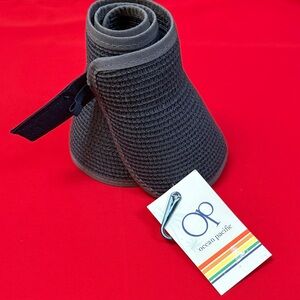 Ocean Pacific navy beach adjustable visor hat. NWT!